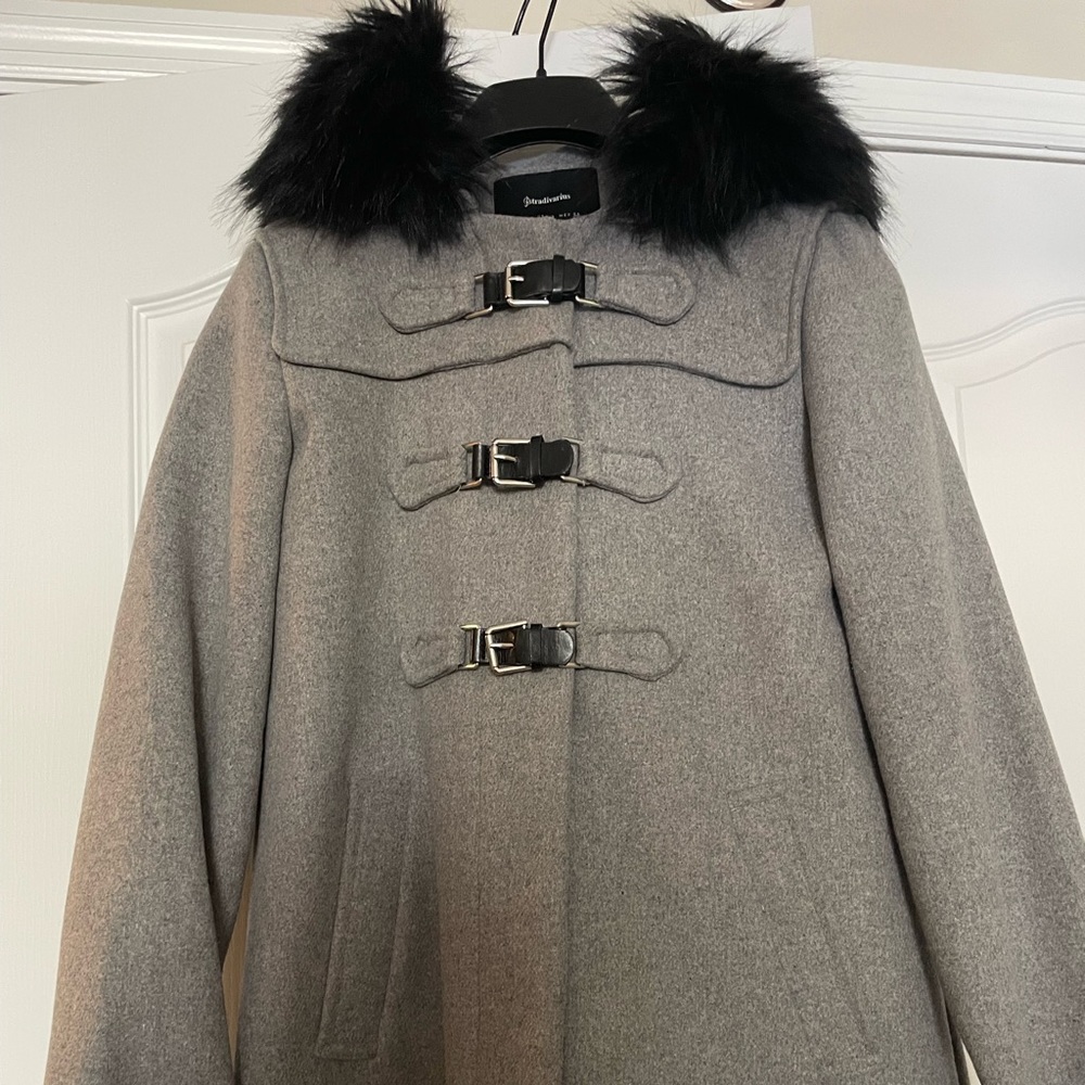 Stradivarius fancy pea coat